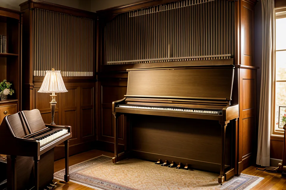 Klavier üben mit Metronom: Rhythmusgefühl trainieren beim Wiedereinstieg – Digitalpiano in der Wohnzimmerecke