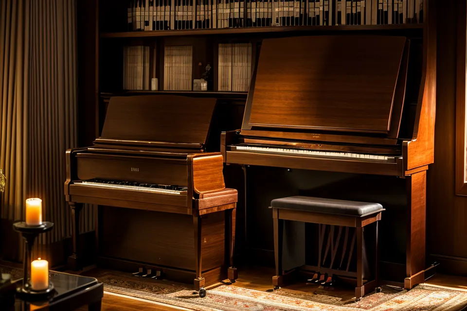 Hand auf den Tasten eines digitalen Klaviers beim Klavier-Wiedereinstieg in sanftem Abendlicht