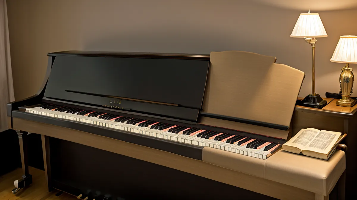 Strukturierte Klavierübungen für Erwachsene mit der RS-Piano-Akademie im Test – Notenheft und Digitalpiano beim Klavier-Wiedereinstieg